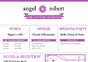 wedding website